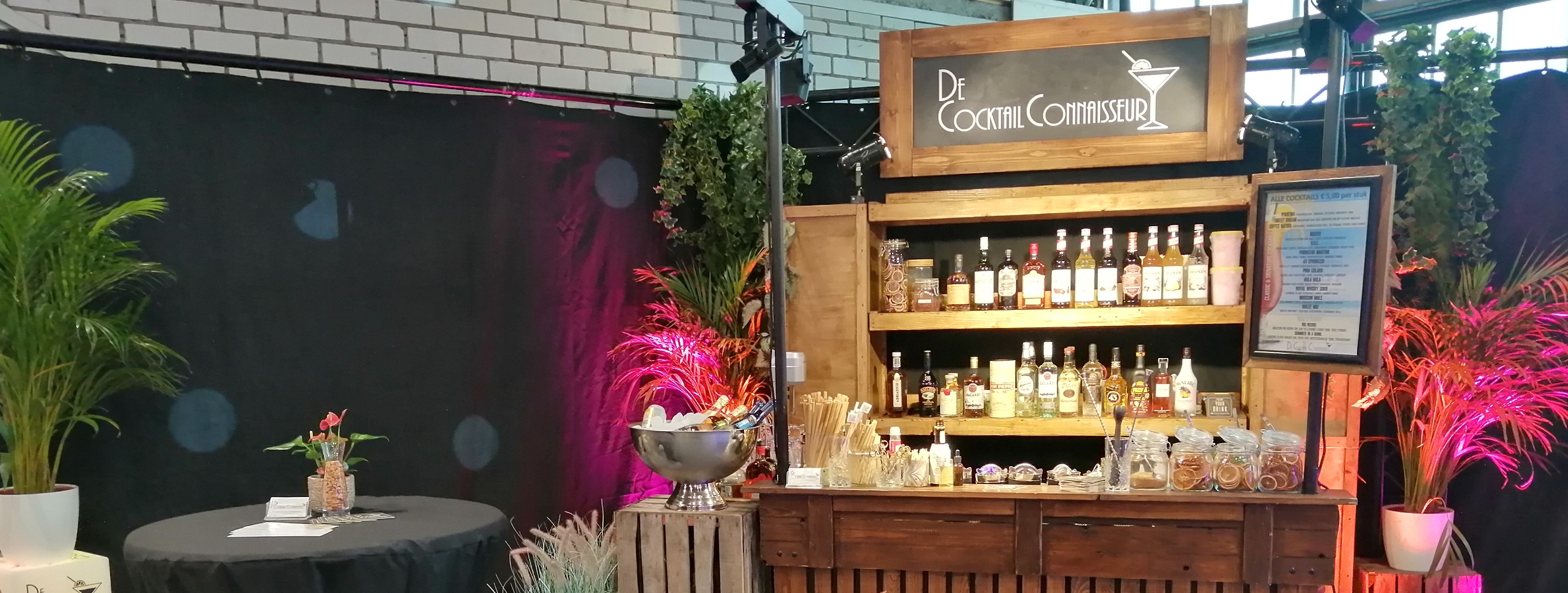 Cocktailbar op locatie